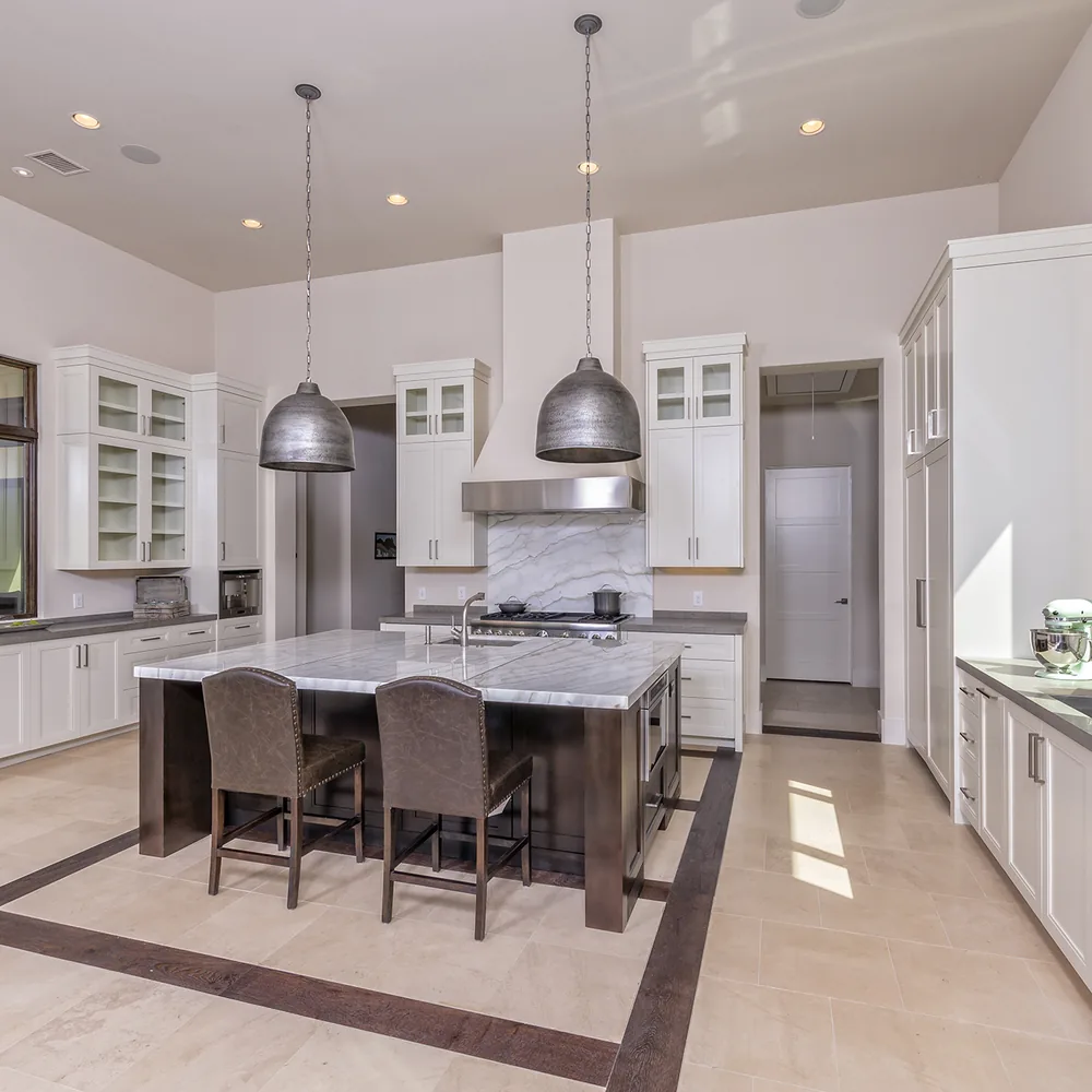 Custom kitchen built by Dynamic Custom Homes