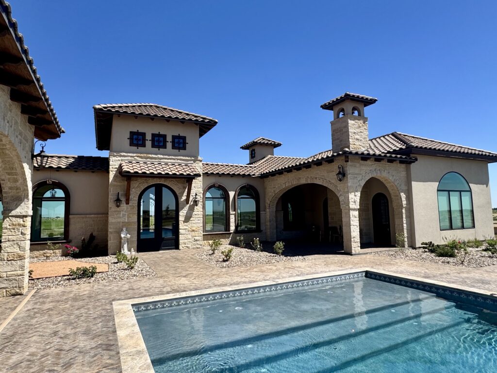 Mustang Ranch custom home