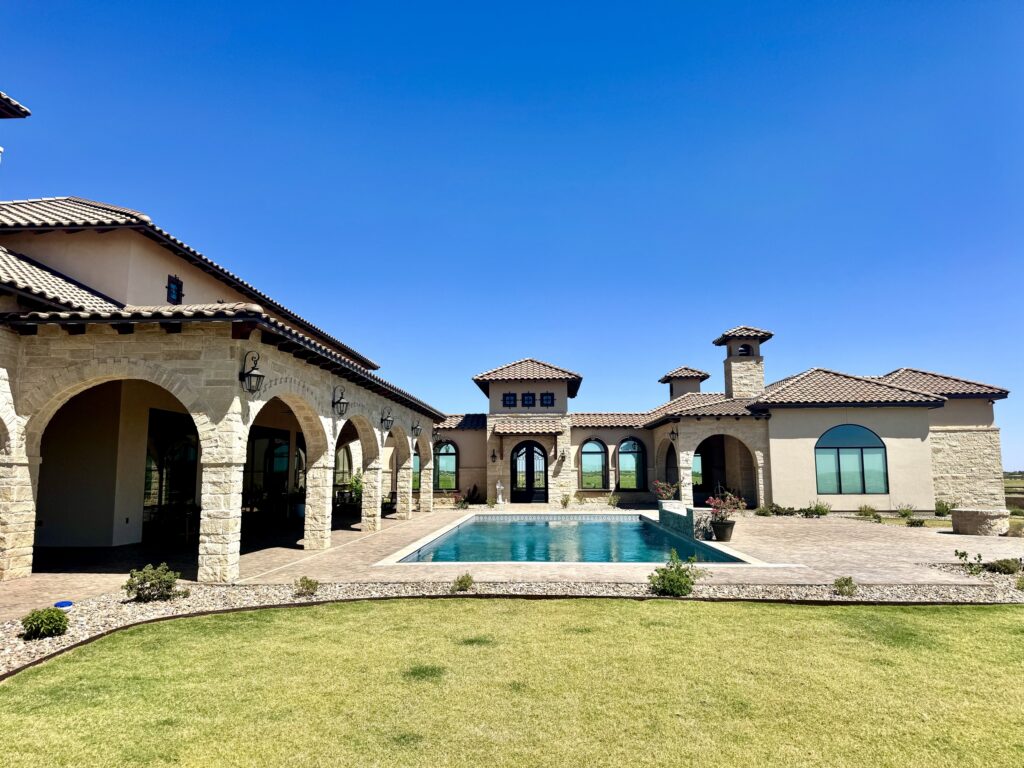 Mustang Ranch custom home