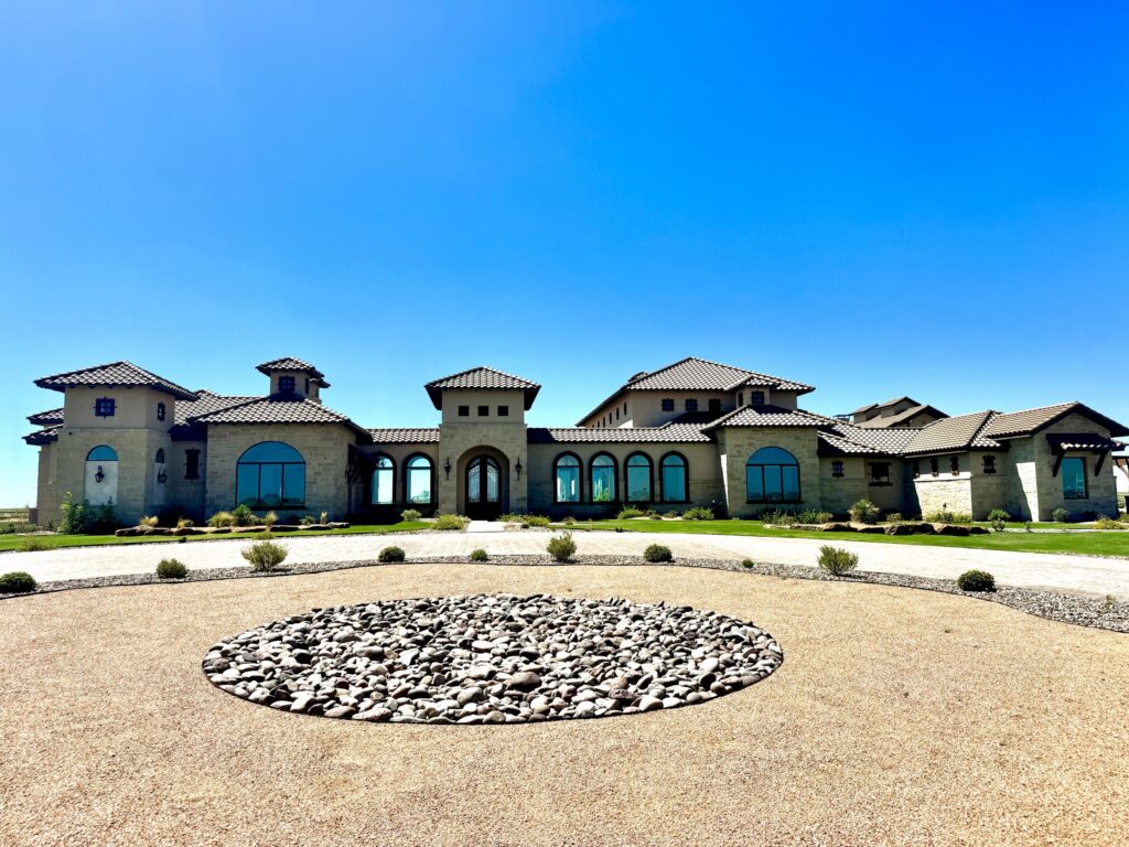 Mustang Ranch custom home